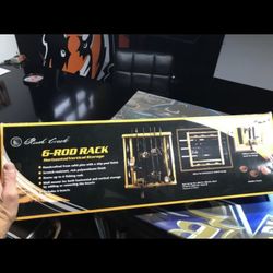 Rush Creek 6 Rod Holder New Box Wood 