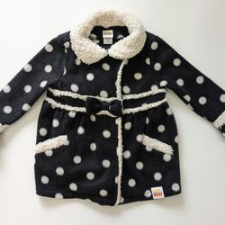 Gwen Stefani Harajuku Mini Sherpa Fleece Jacket/Dress Pea Coat Girls Size Medium (Like A Size 4) 