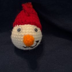 Crochet Snowman Head 