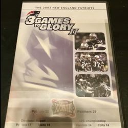 2003 New England Patriots 3 Games to Glory II, 2-DVD Set