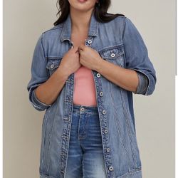 Torrid on sale jean jacket