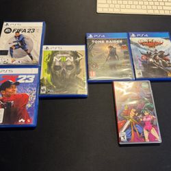 PS4 PS5 Games And 1 Switch 
