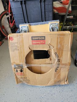 Simpson strong tie cs18 coiled strap