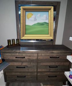 Dresser With Mirror