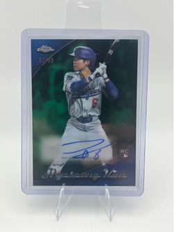 2025 Topps Chrome Update Hyeseong Kim Chromeography RC Auto /99 CHRU-HK