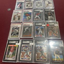 Graded Card Sale—BASEBALL FOOTBALL BASKETBALL GOLF