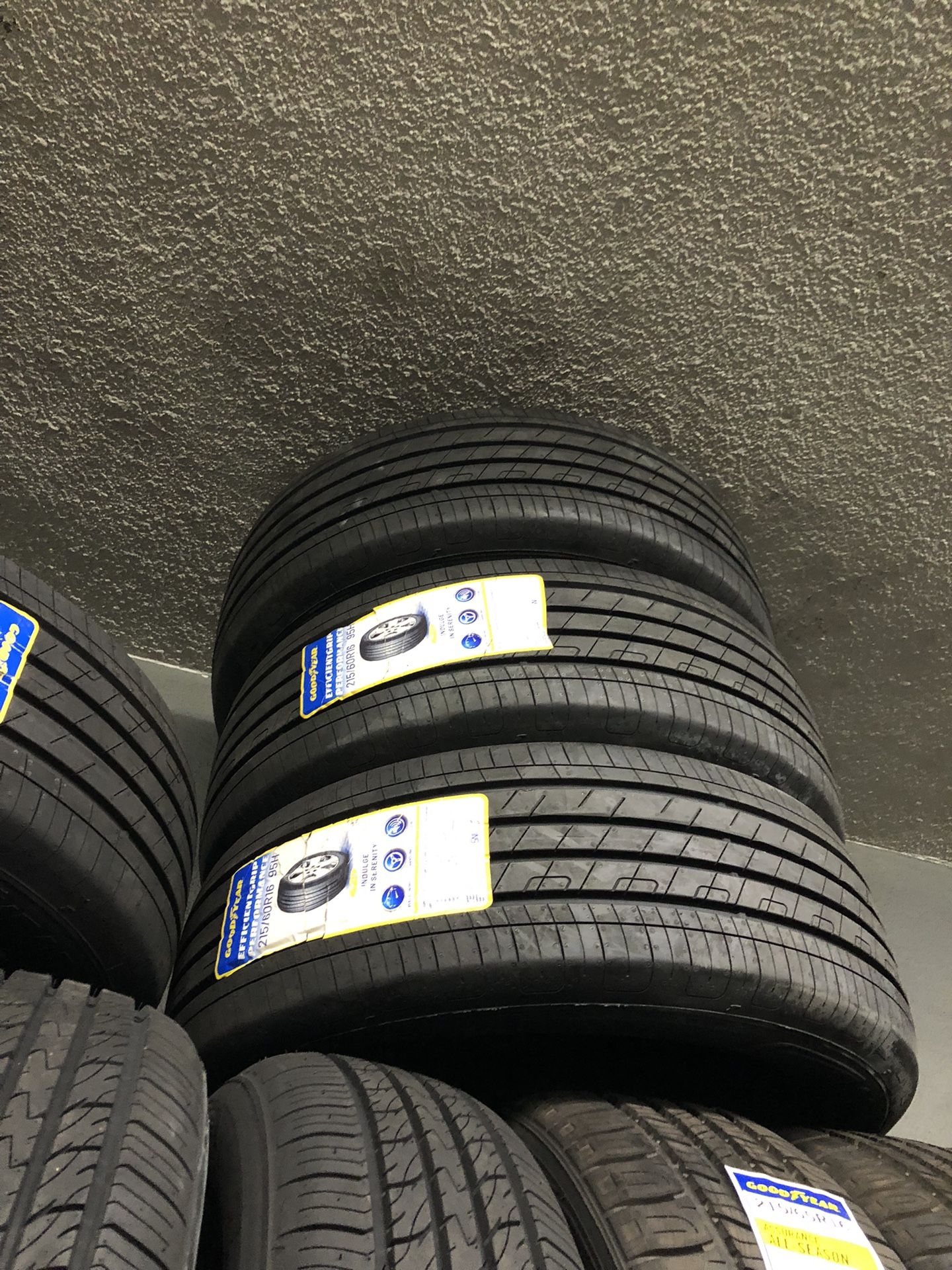 215/60/16 New Tires Goodyear