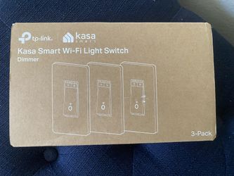 Kasa Smart Wi-Fi Dimmer Switches (Model HS220) - Brand New 2-Pack