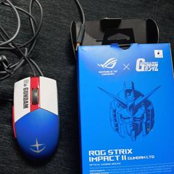 Asus ROG Strix Impact II Wired Gundam Gaming Mouse