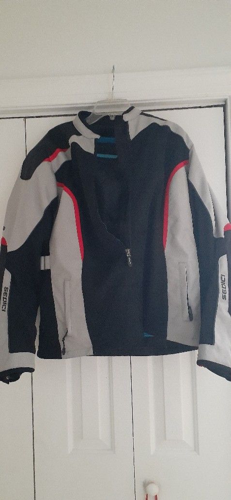 Ladies Sedici Padded And Lined Motorcycle Jacket