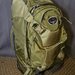 Osprey Rolling Luggage/ Backpack With Additional Detachable Backpack