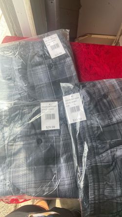 Plaid Shorts 3-Pack S, L, XL