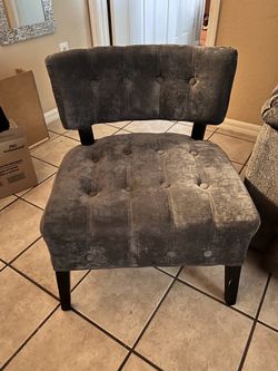Grey Accent Chair