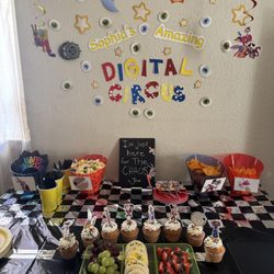 The Amazing Digital Circus Party Supplies Decor Bundle