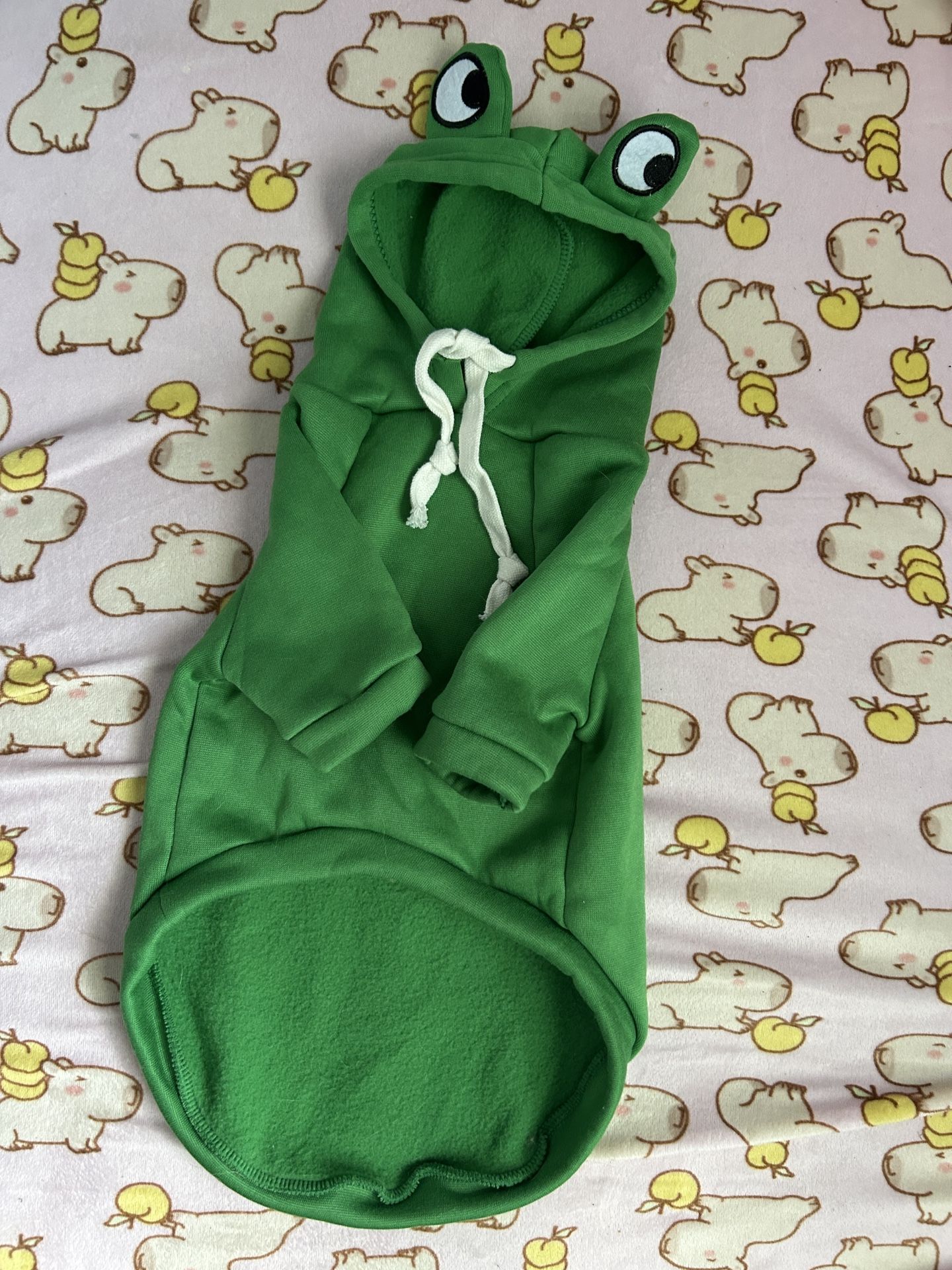 Dog Hoodie: Frog