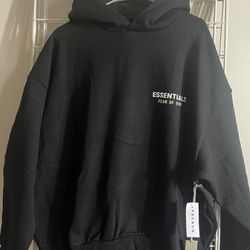 Fear of god essentials fleece hoodie FW24