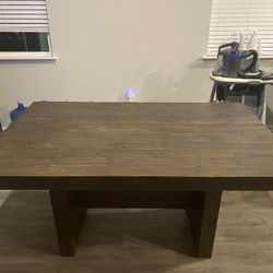 West Elm Emmerson Dining Table, Chestnut,  62"