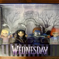 Little People Collector Wednesday Special Edition Set For Adults & Fans, 4 Figures