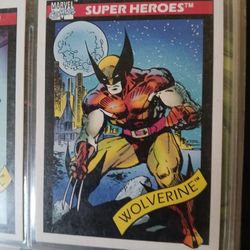 1990 Wolverine marvel card