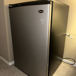 Mini fridge. 