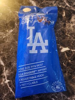 LA Dodger Rain Poncho