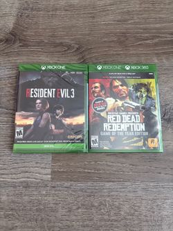 Sealed Xbox One Games Bundle
