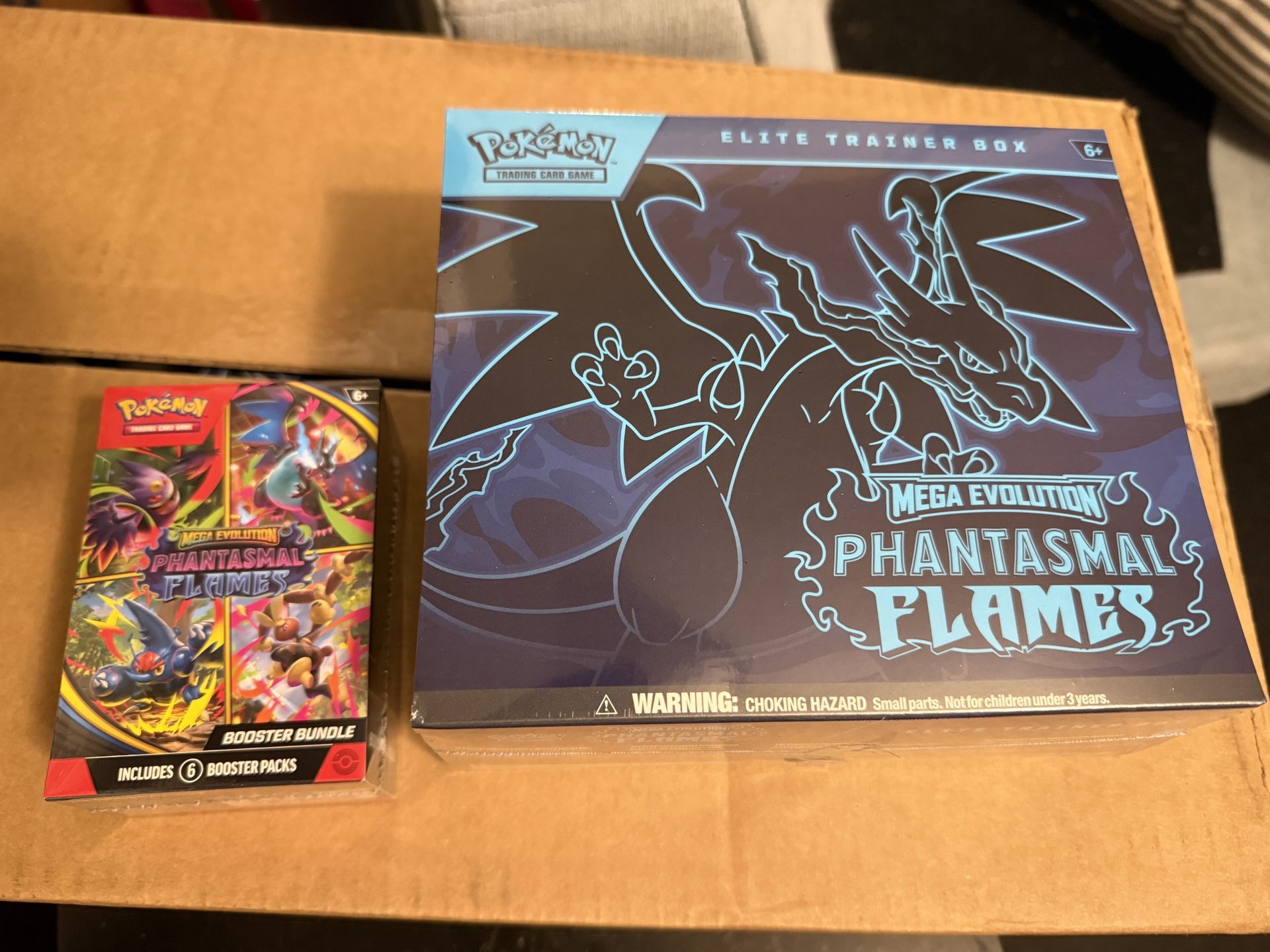 Phantasmal Flames Pokemon Etb Booster Bundle