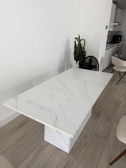 Dining table and chairs
