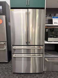 GE CAFÉ 36 COUNTER DEPTH FRENCH 4 DOOR FRIDGE - DELIVERY - WARRANTY - FINANCING