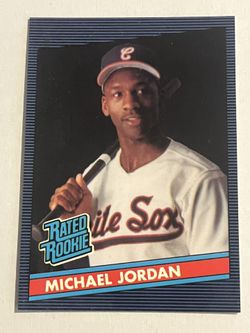 1990 Michael Jordan MLB Rated Rookie Chicago White Sox Rare