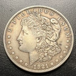 1921 Silver Coin 
