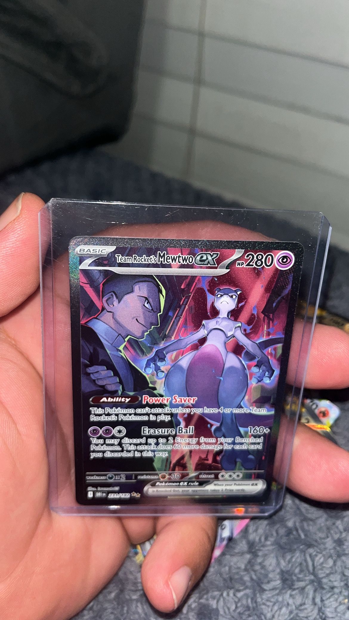 Team Rockets Mewtwo Ex 