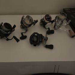 Shimano And Diawa Reels