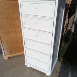 Two Identical Solid Wood Dressers $140 Each. Just Add Your Own Knobs