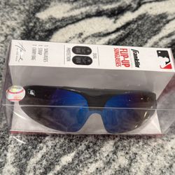 Franklin Flip-Up Baseball Softball Sunglasses – UVA & UVB Protection