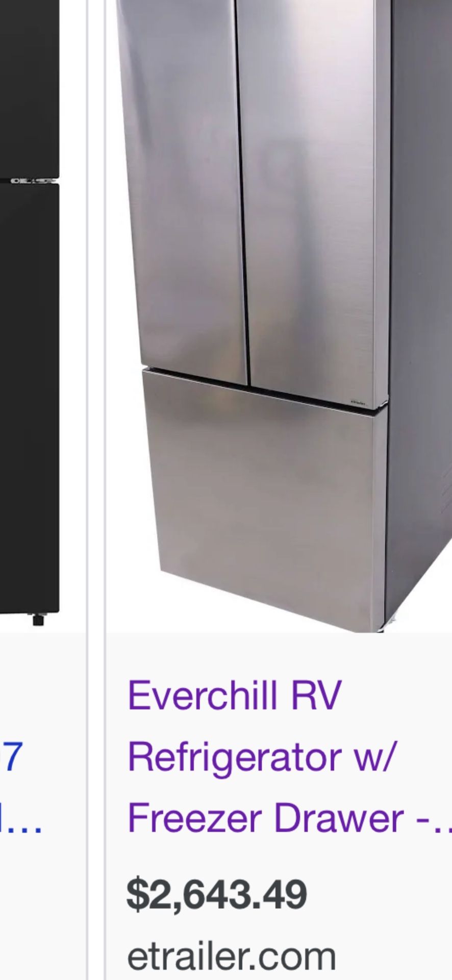 Rv 2025 Refrigerator