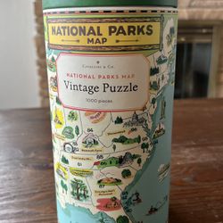Vintage National Park Puzzle