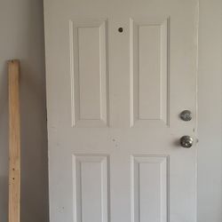 36 in. x 80 in. Right-Hand swing Steel Door