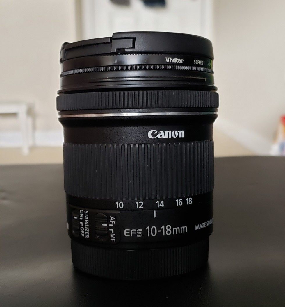 Canon 10-18mm STM lens