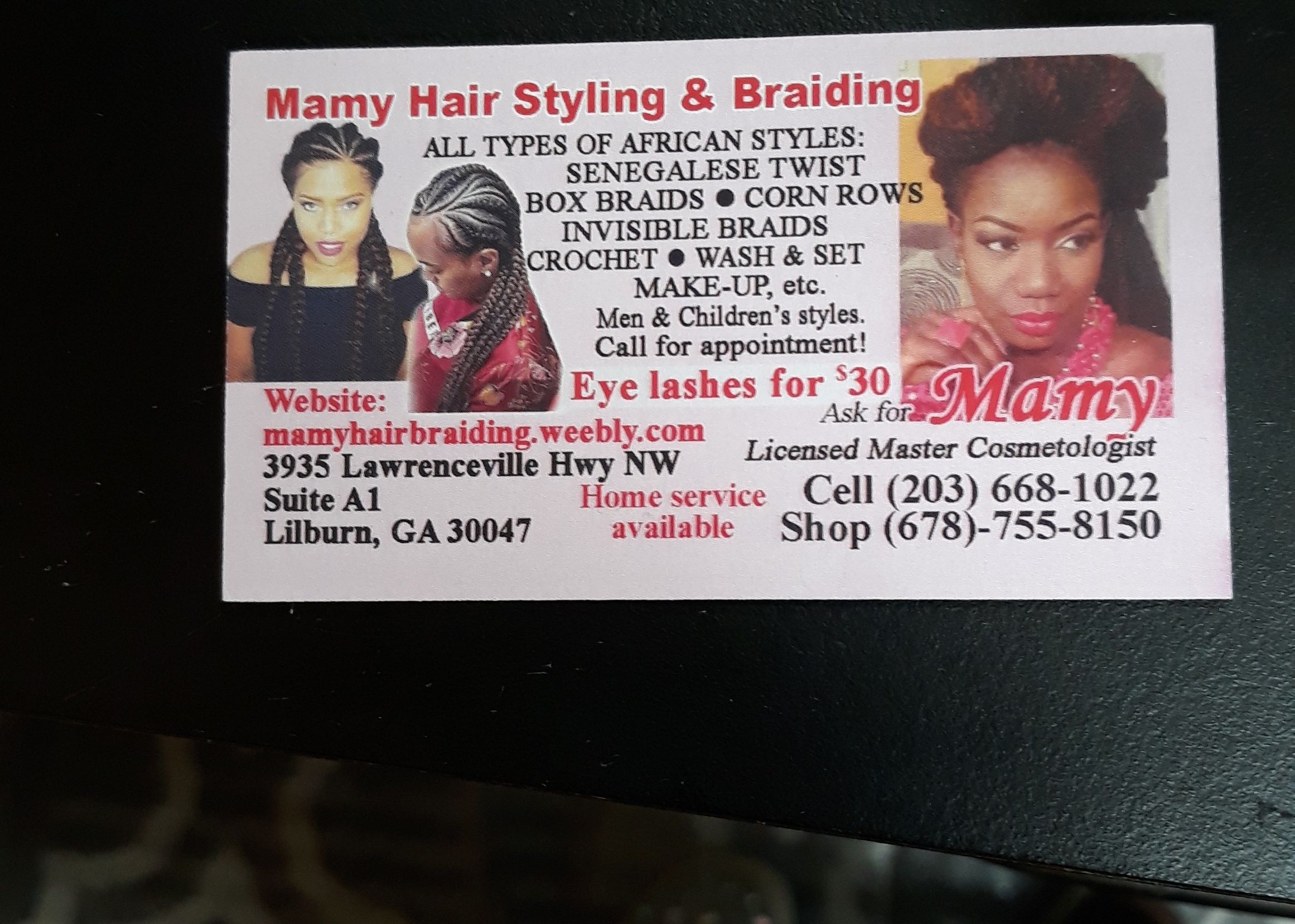 My business card