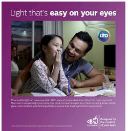 Philips Led Light Bulb A19   800LM. 2700K-2200k (6 Pack)