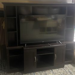 Entertainment Center With 50” TV