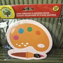 Paints classroom decor