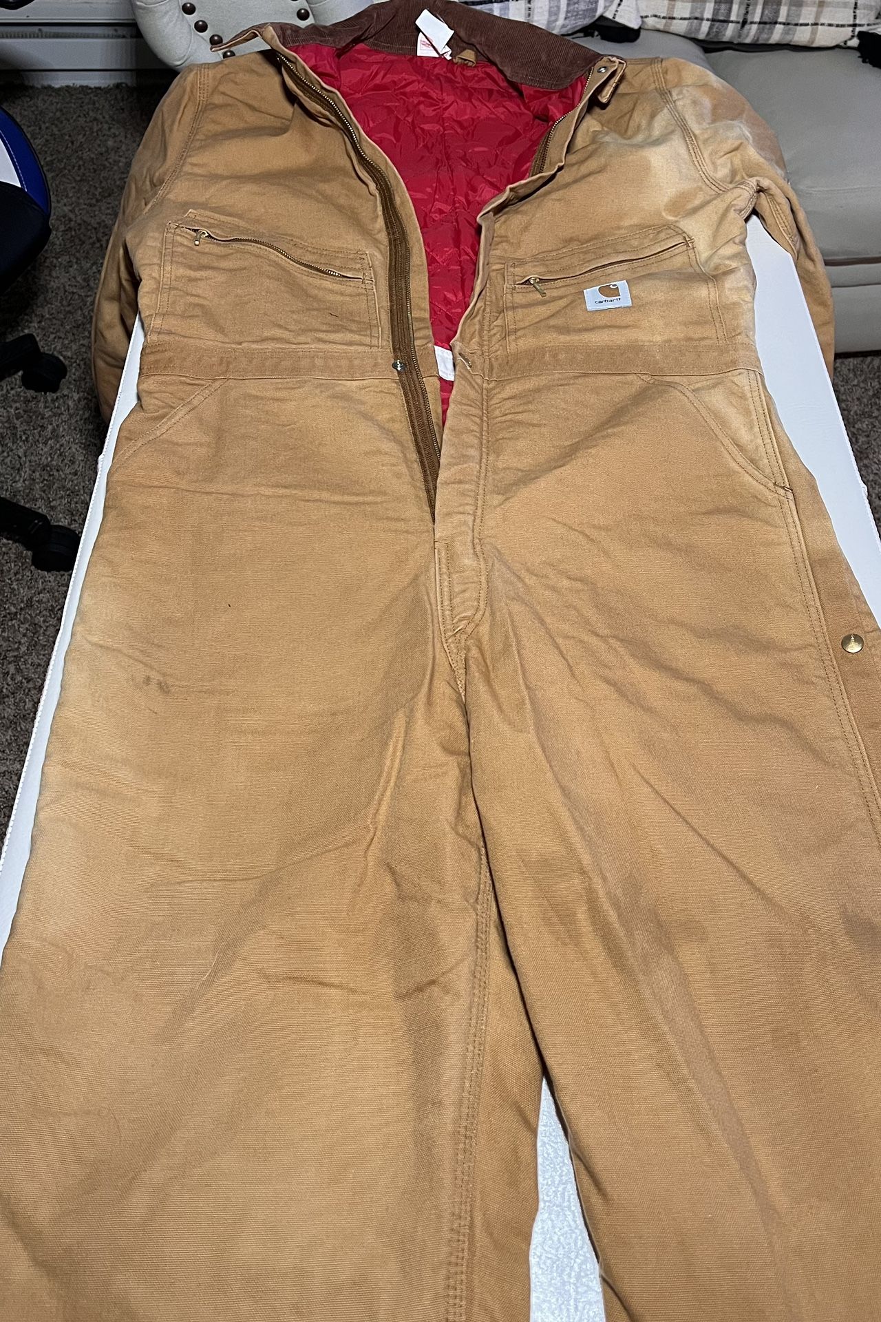 Carhartt insulated overalls