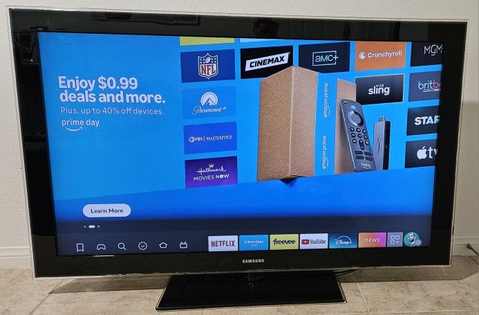 Samsung Frame TV With Amazon Firestick