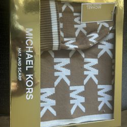 Micheal Kors Hat and Scarf 
