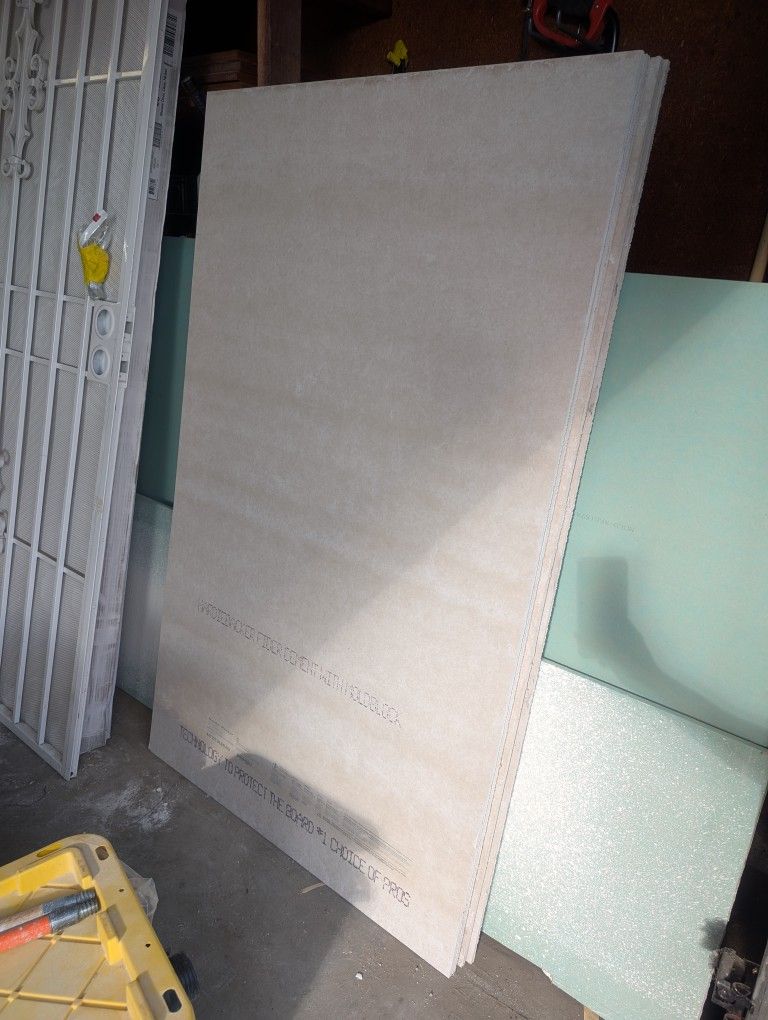5 Sheets HardieBacker 1/2 in. x 3 ft. x 5 ft. Cement Backerboard