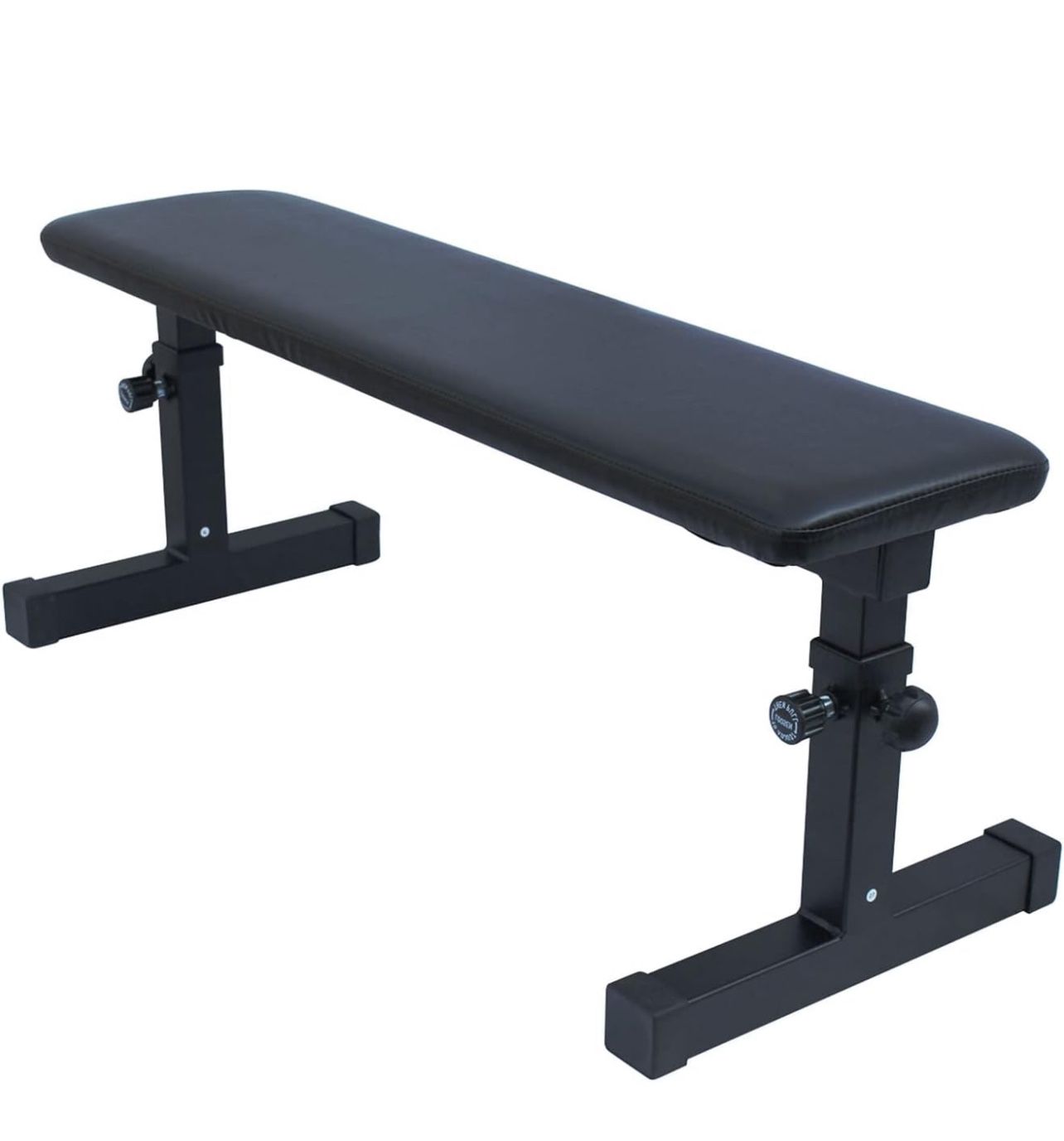 Icoud Flat Weight Bench Utility Workout Adjustable Height Bench for Strength Training Exercise & Fitness