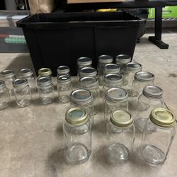 Glass Mason Jars 
