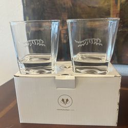 WHISKEY GLASSES-GOLF LOVERS